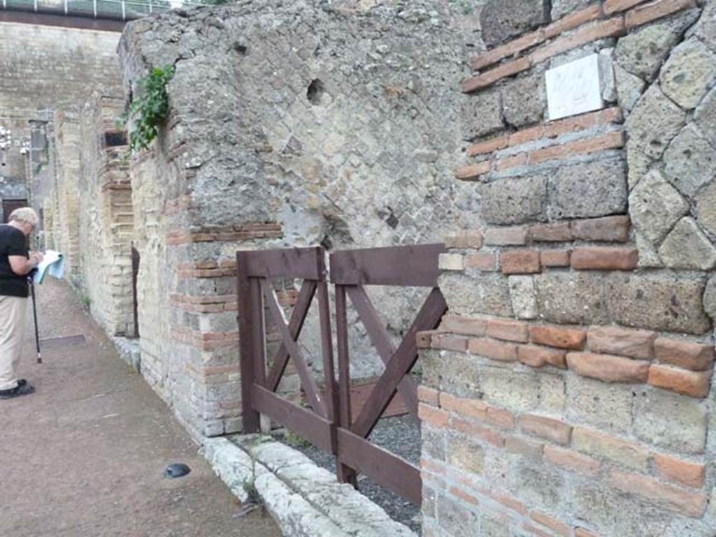 Ins. Orientalis II.14, Herculaneum. September 2015.